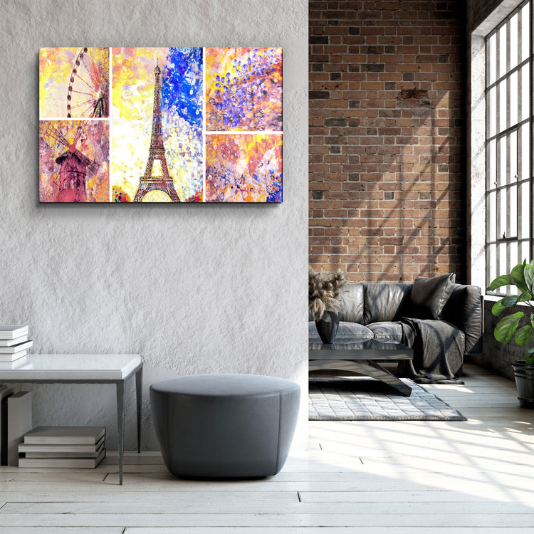 ・"Eifel"・Glass Wall Art | Artdesigna Glass Printing Wall Arts.