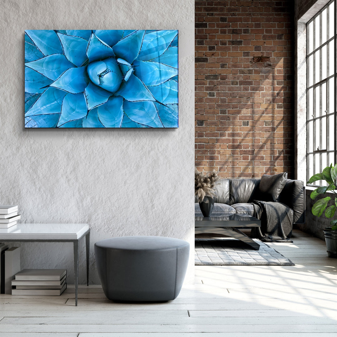 ・"Micro Flower"・Glass Wall Art | Artdesigna Glass Printing Wall Arts.