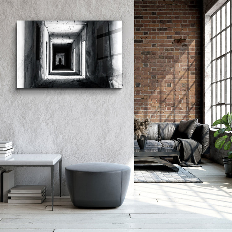 ・"Empty Building"・Glass Wall Art | Artdesigna Glass Printing Wall Arts.