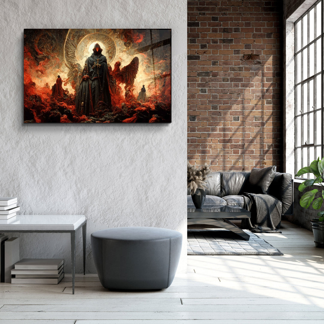 ・"Dark Side"・Secret World Collection Glass Wall Art