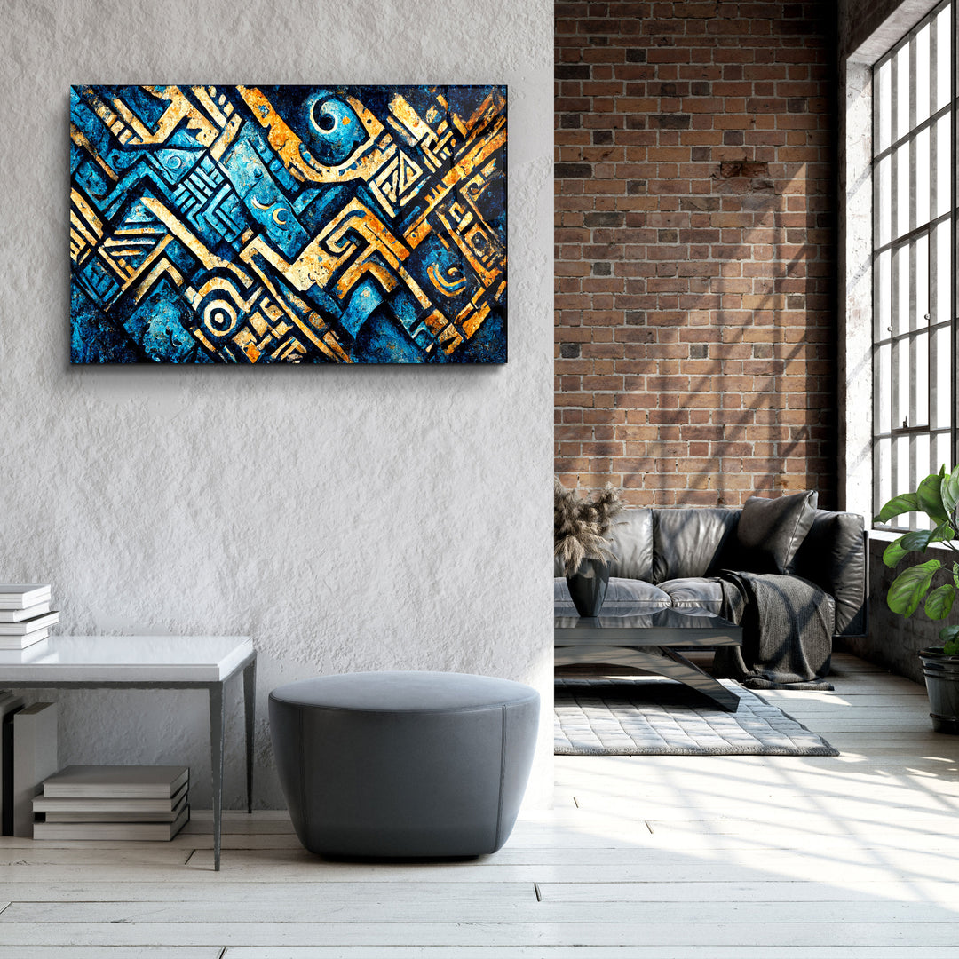 ・"Wall of the Secret World"・ Glass Wall Art