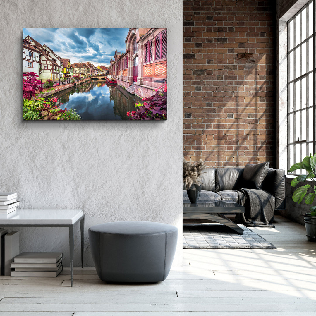 ・"Colmar - France"・Glass Wall Art