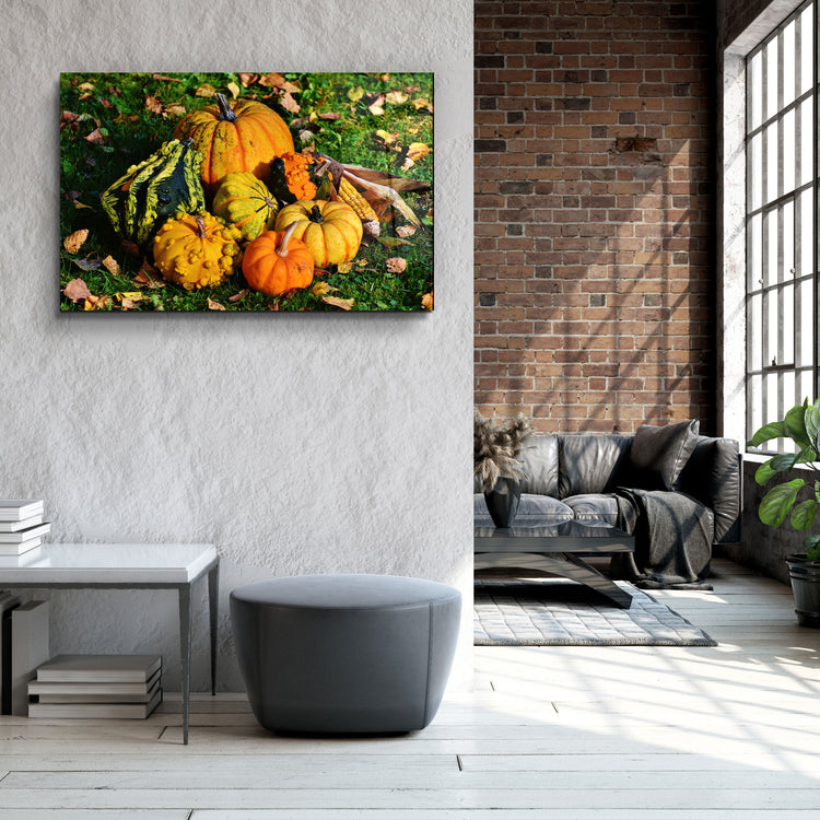 ・"Cucurbitaceae"・Glass Wall Art | Artdesigna Glass Printing Wall Arts.