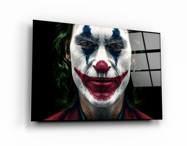 ・"Joker - Smile"・Glass Wall Art | Artdesigna Glass Printing Wall Arts.