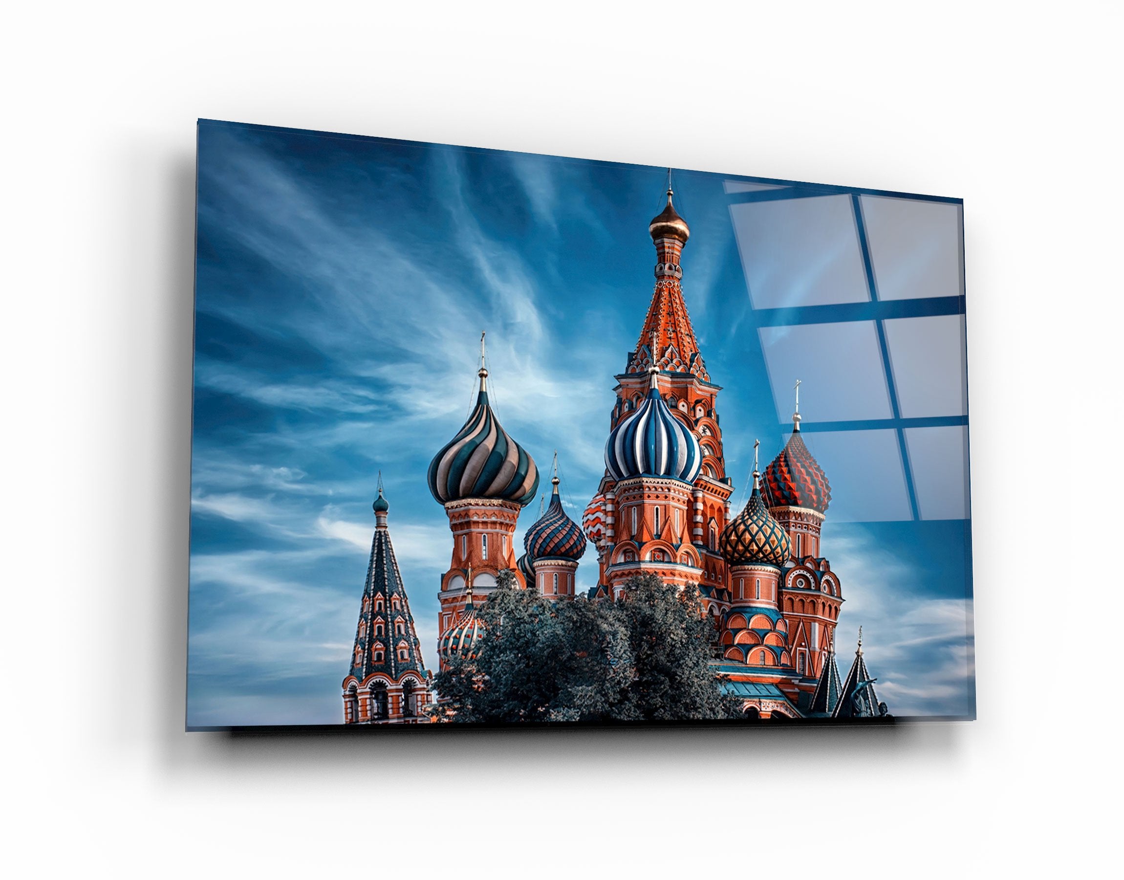 ・"Saint Basil's Cathedral"・Glass Wall Art | Artdesigna Glass Printing Wall Arts.