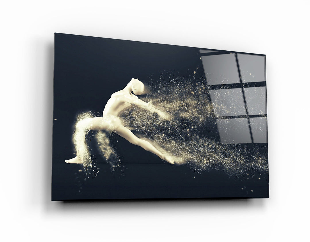 ・"Abstract Riddick"・Glass Wall Art | Artdesigna Glass Printing Wall Arts.