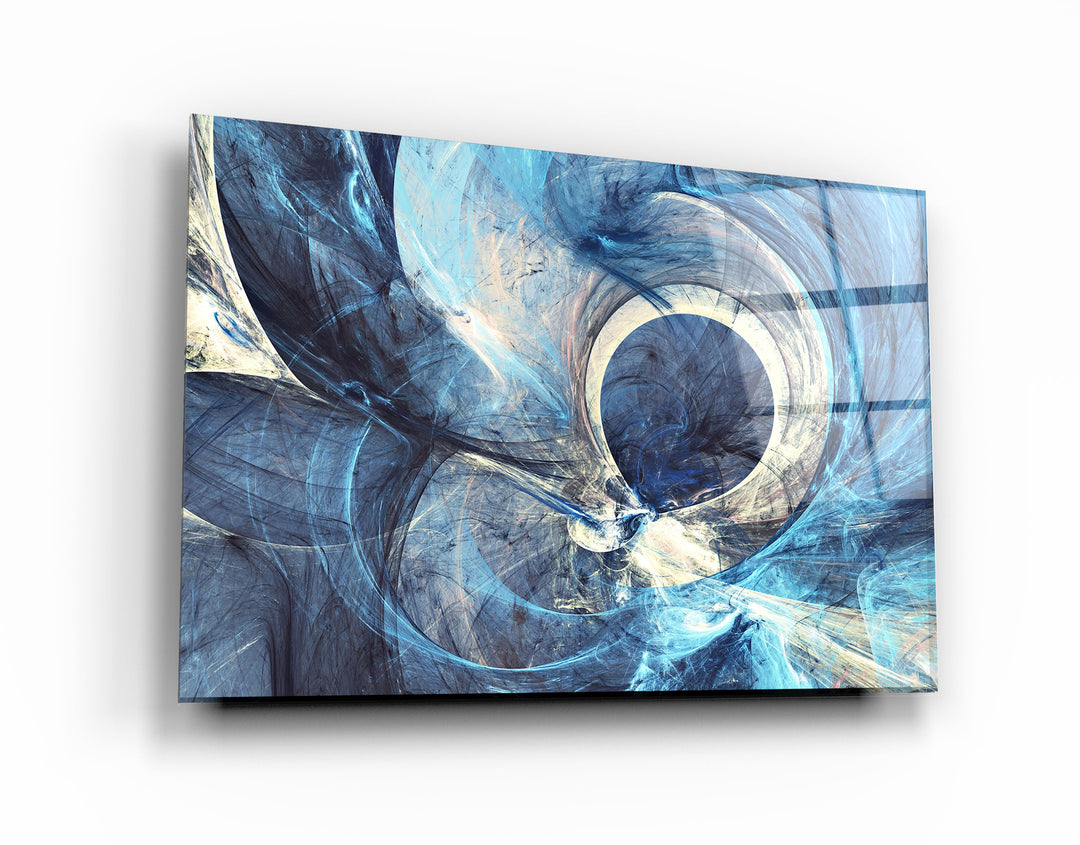 ・"Abstract Shapes"・Glass Wall Art | Artdesigna Glass Printing Wall Arts.