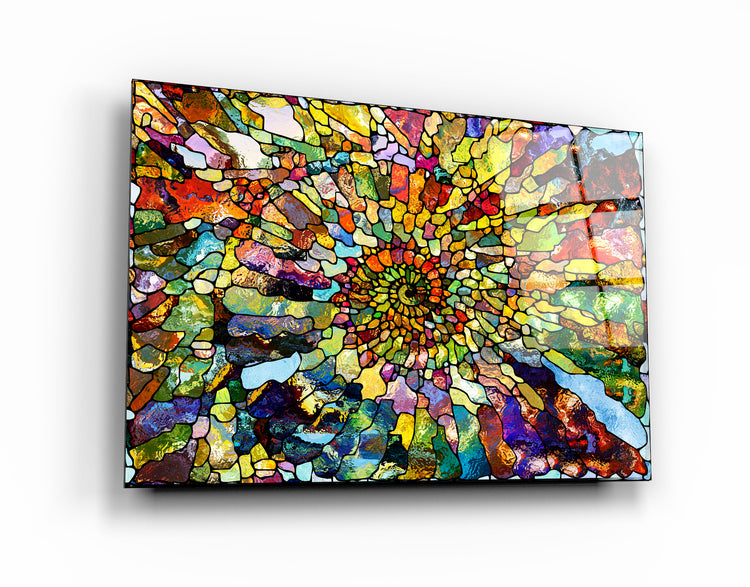 ・"The Helix"・Glass Wall Art | Artdesigna Glass Printing Wall Arts.