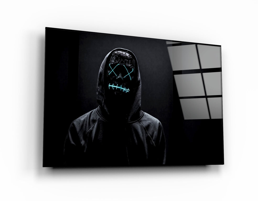 ・"The X Eyes V1"・GLASS WALL ART | Artdesigna Glass Printing Wall Arts.