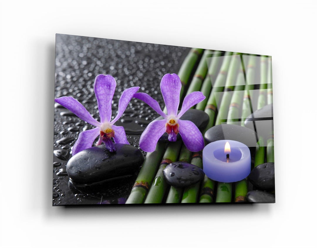 ・"Spa"・Glass Wall Art | Artdesigna Glass Printing Wall Arts.