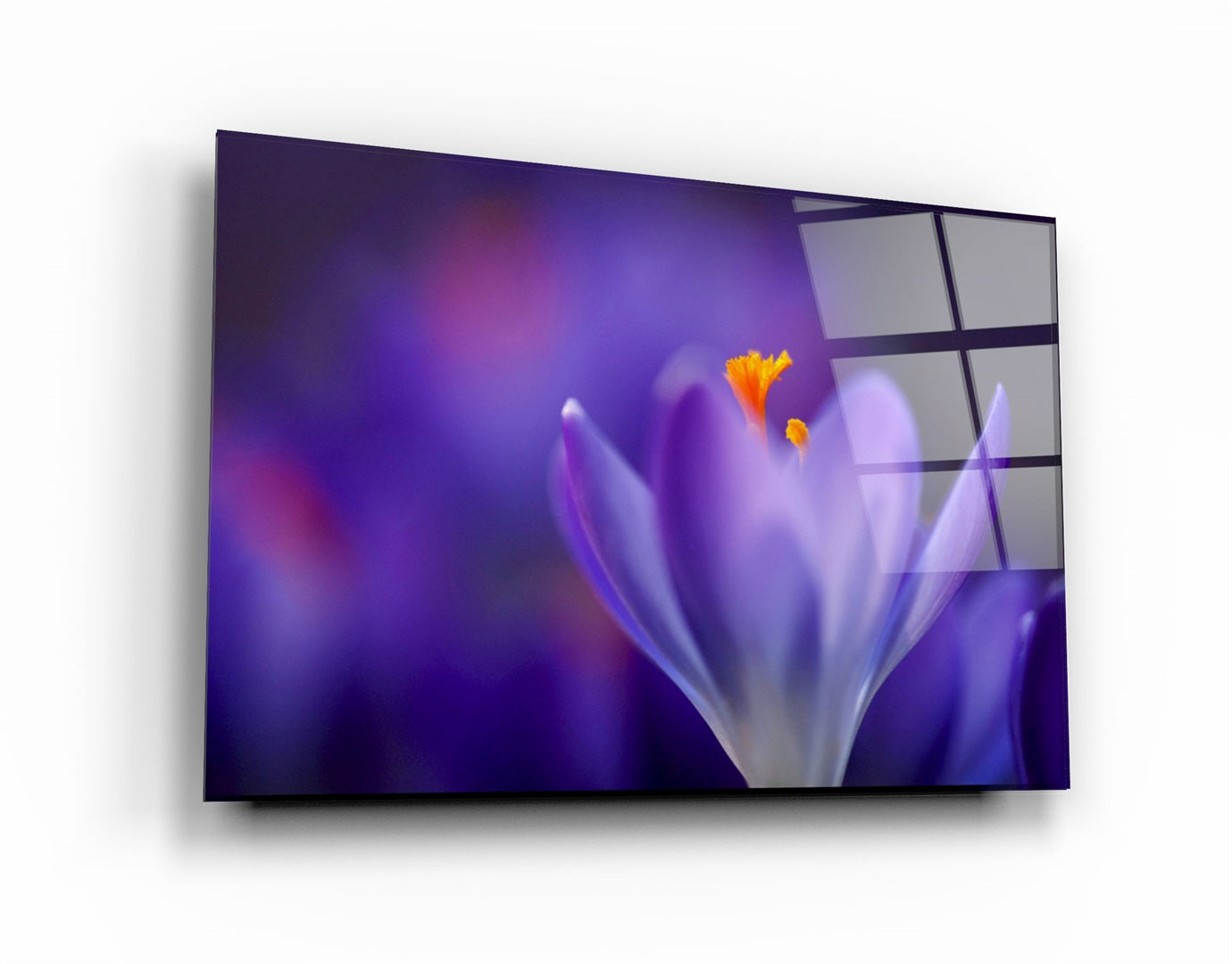 ・"Flower"・Glass Wall Art | Artdesigna Glass Printing Wall Arts.