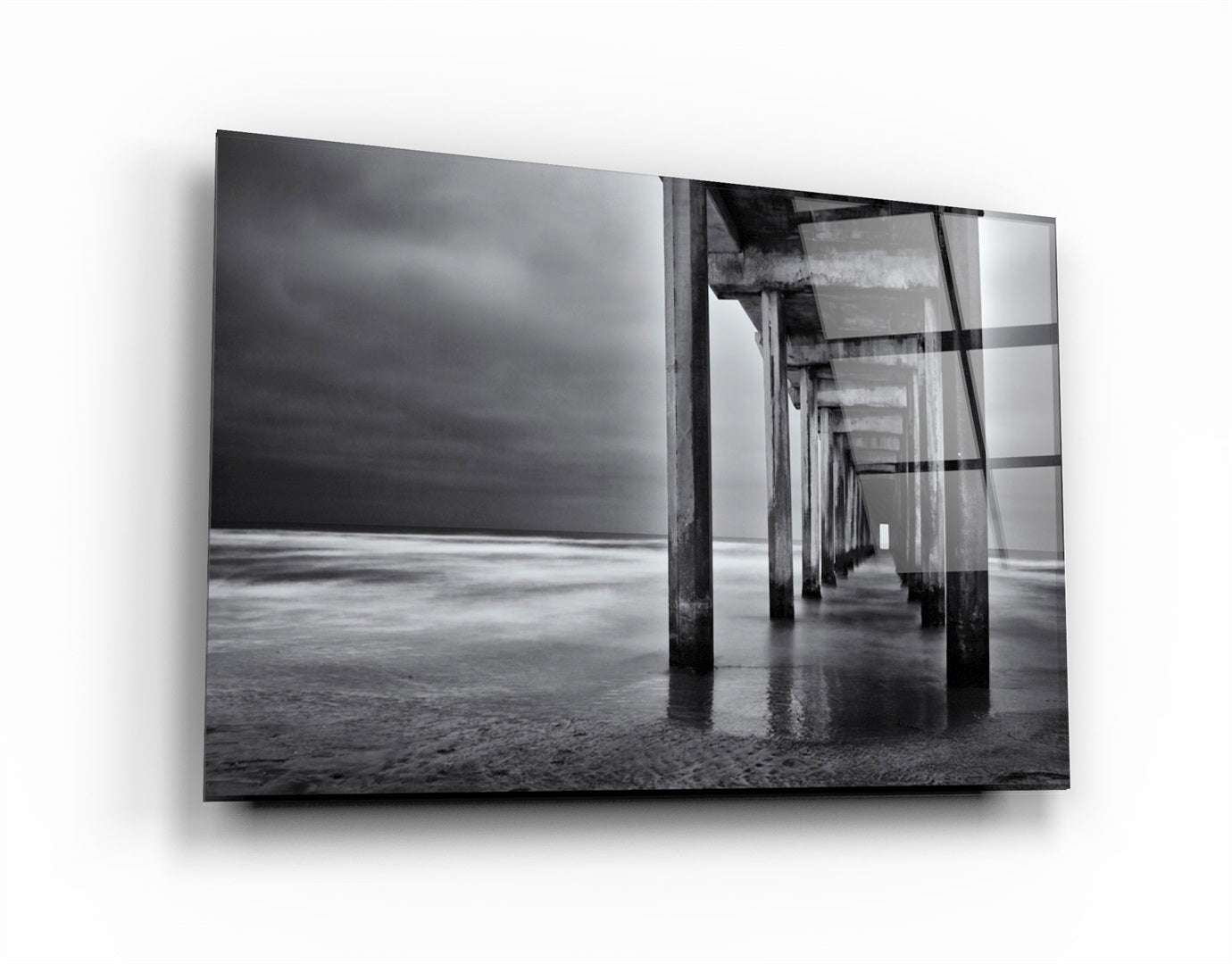 ・"Pier 2"・Glass Wall Art | Artdesigna Glass Printing Wall Arts.