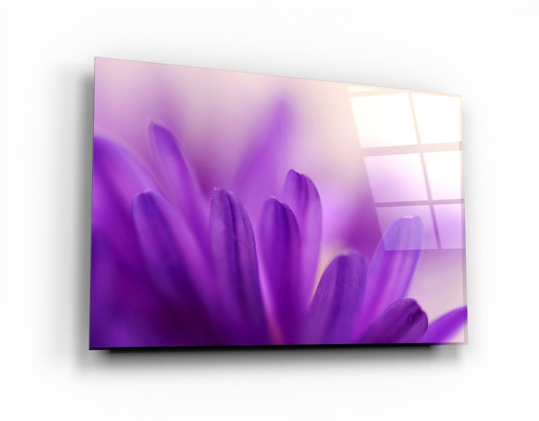 ・"Flower"・Glass Wall Art | Artdesigna Glass Printing Wall Arts.