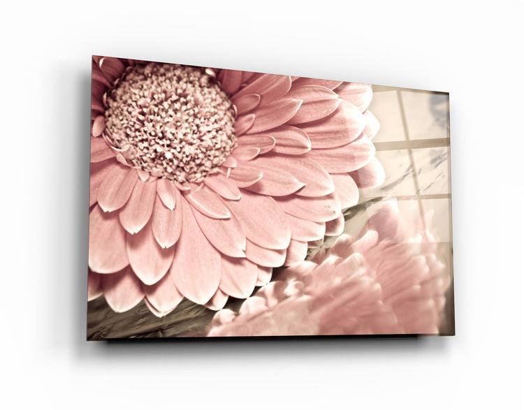 ・"Flower"・Glass Wall Art | Artdesigna Glass Printing Wall Arts.