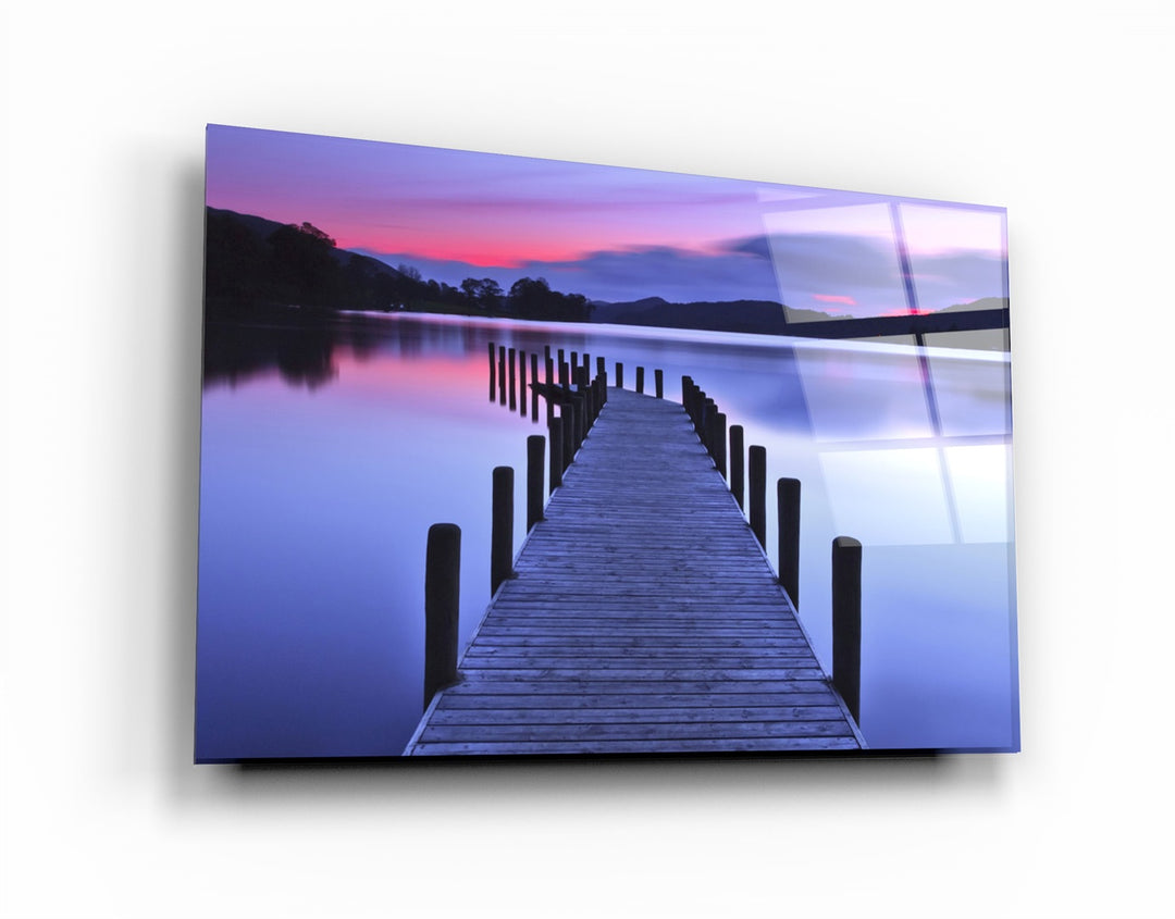 ・"Pier 6"・Glass Wall Art | Artdesigna Glass Printing Wall Arts.