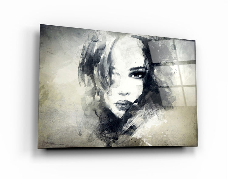 ・"Melinda"・Glass Wall Art | Artdesigna Glass Printing Wall Arts.