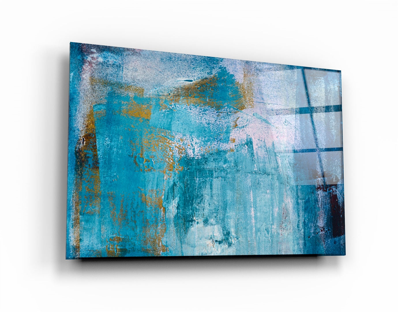 ・"Blue"・Glass Wall Art | Artdesigna Glass Printing Wall Arts.