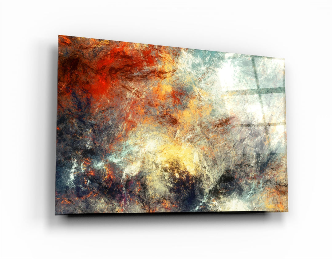 ・"Sand Storm"・Glass Wall Art | Artdesigna Glass Printing Wall Arts.