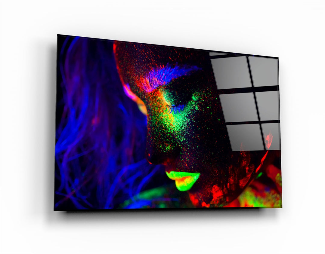 ・"Glowing in the Dark"・Glass Wall Art | Artdesigna Glass Printing Wall Arts.