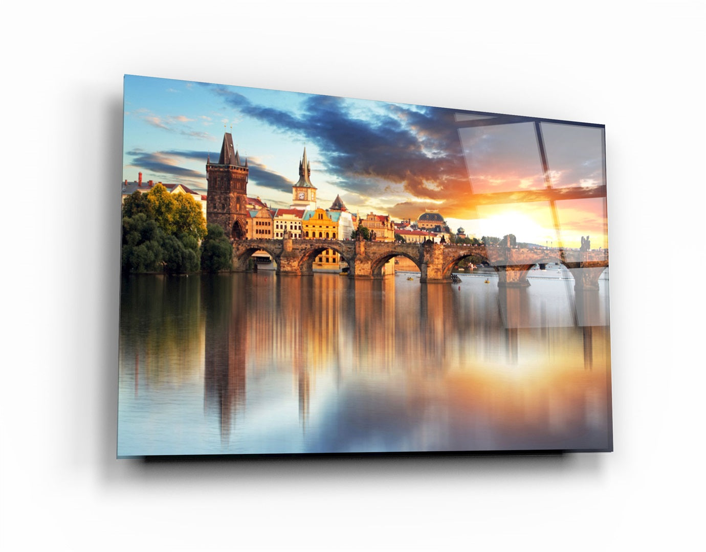 ・"Prag"・Glass Wall Art | Artdesigna Glass Printing Wall Arts.