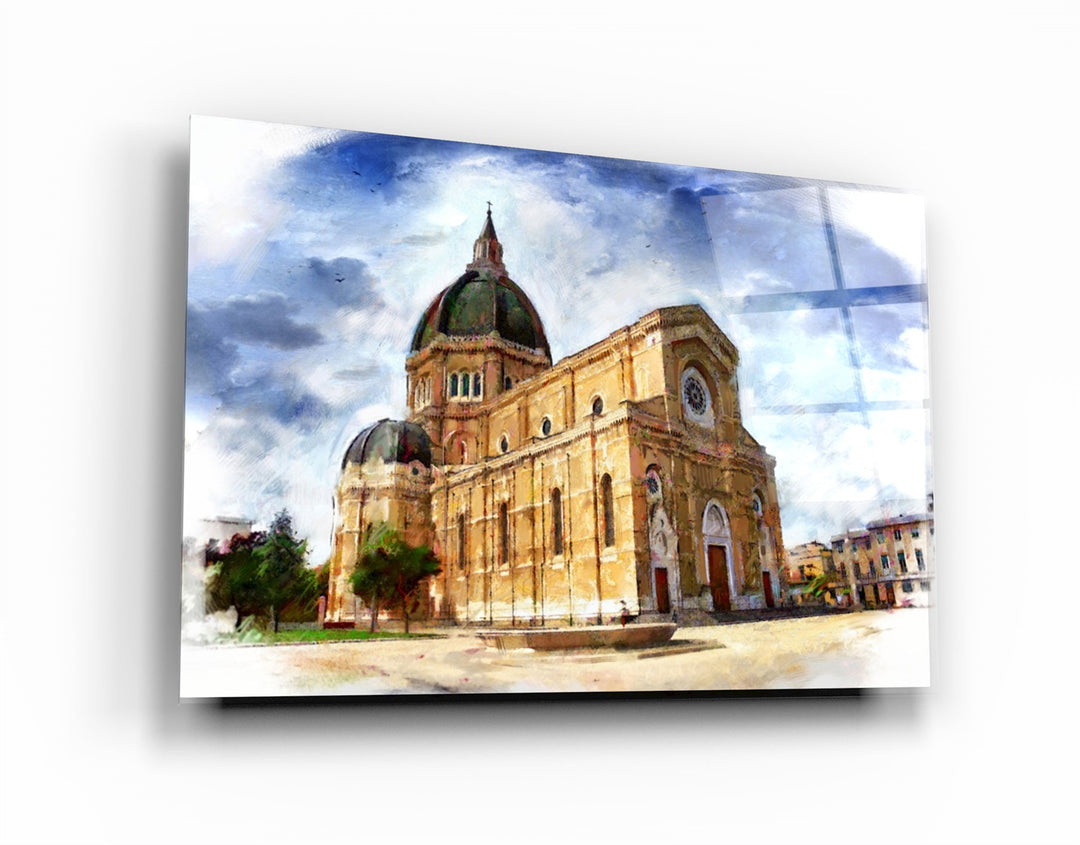 ・"Historical building"・Glass Wall Art | Artdesigna Glass Printing Wall Arts.