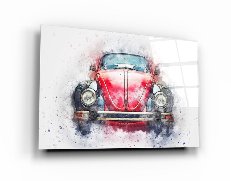 ・"The Car"・Glass Wall Art | Artdesigna Glass Printing Wall Arts.