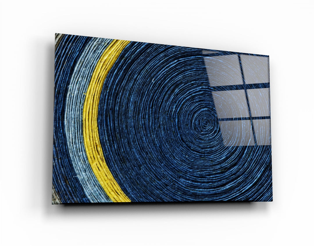 ・"Colored Spiral"・Glass Wall Art | Artdesigna Glass Printing Wall Arts.