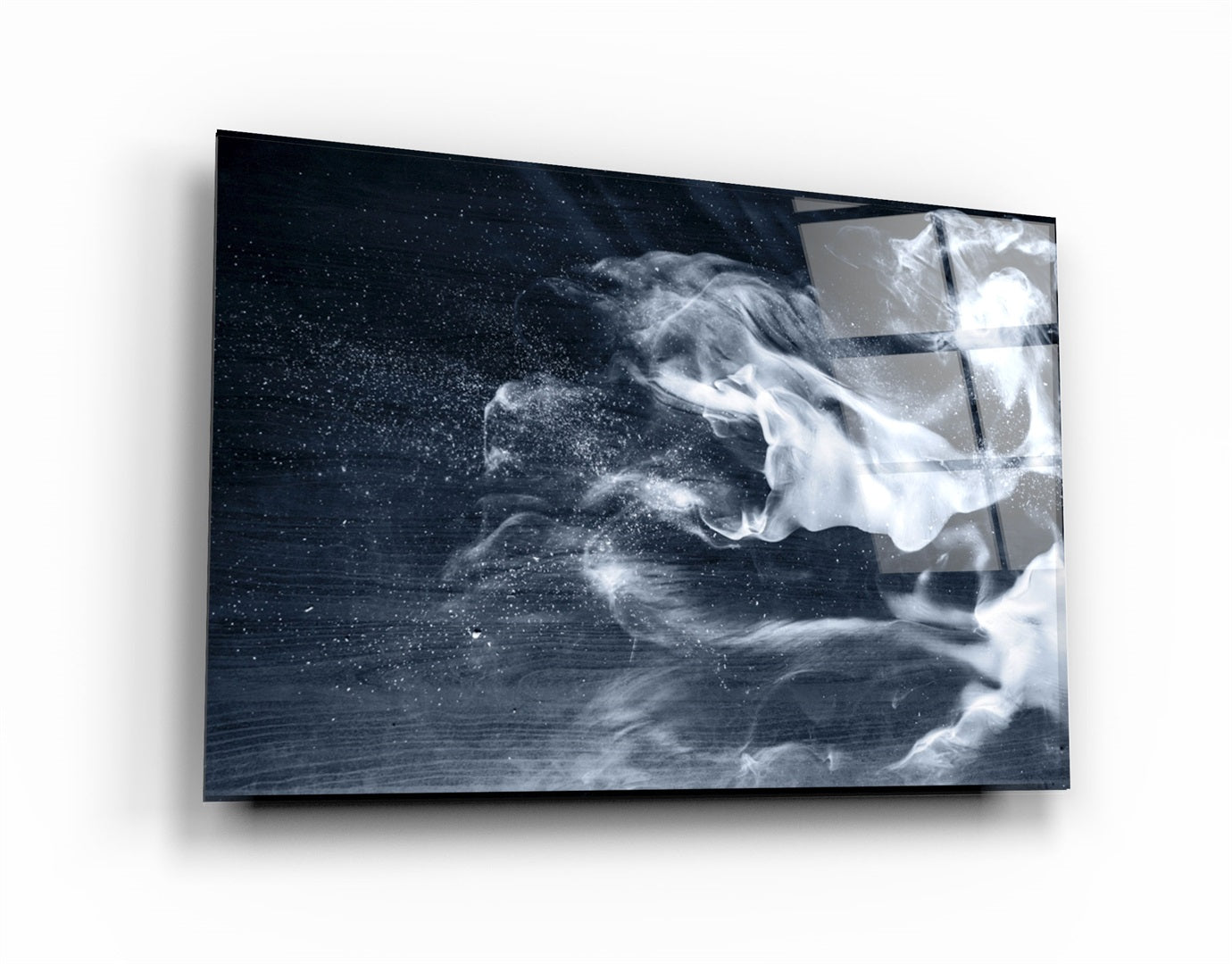 ・"Smoke"・Glass Wall Art | Artdesigna Glass Printing Wall Arts.