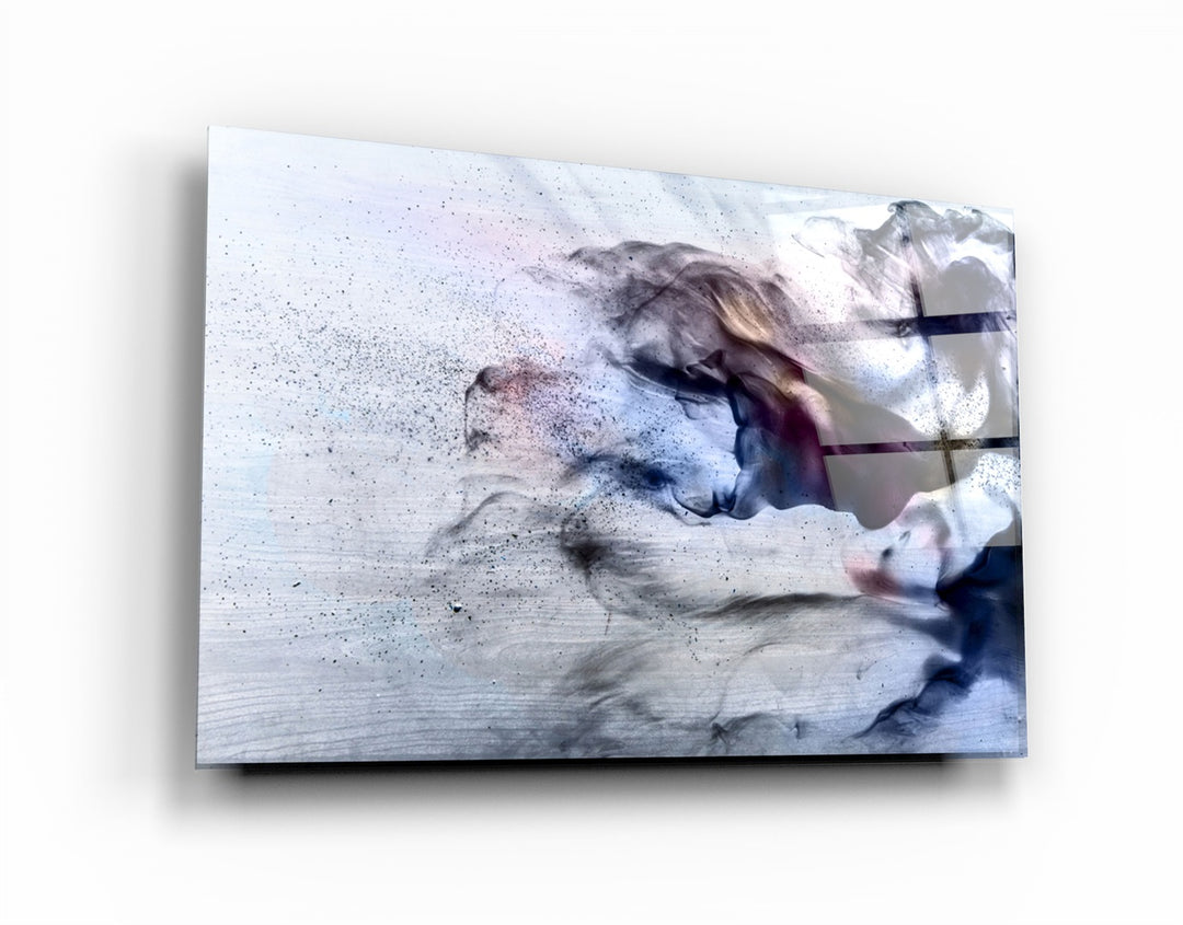 ・"Smoke"・Glass Wall Art | Artdesigna Glass Printing Wall Arts.