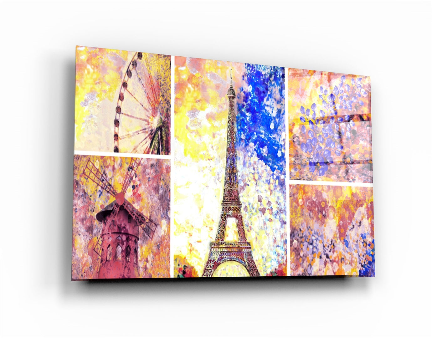 ・"Eifel"・Glass Wall Art | Artdesigna Glass Printing Wall Arts.