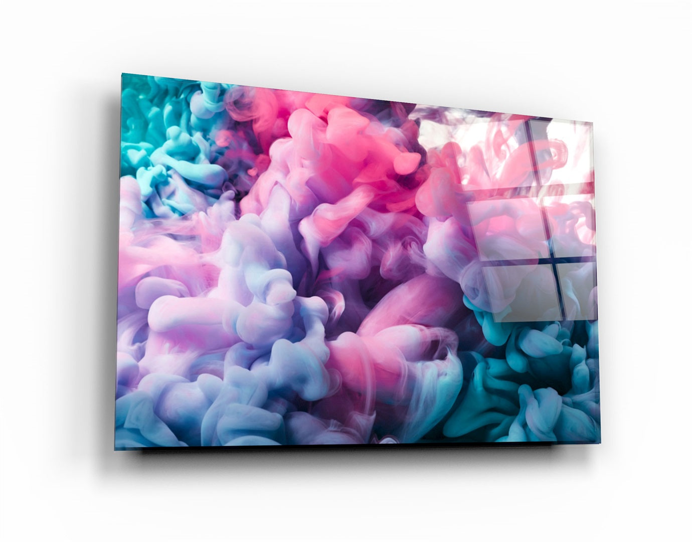 ・"Color Dance"・Glass Wall Art | Artdesigna Glass Printing Wall Arts.