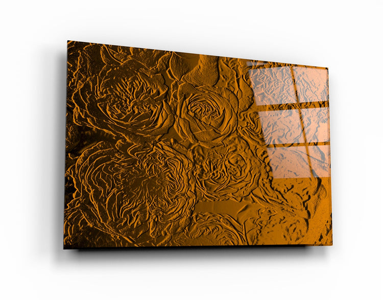 ・"Rose Pattern V2"・Glass Wall Art | Artdesigna Glass Printing Wall Arts.