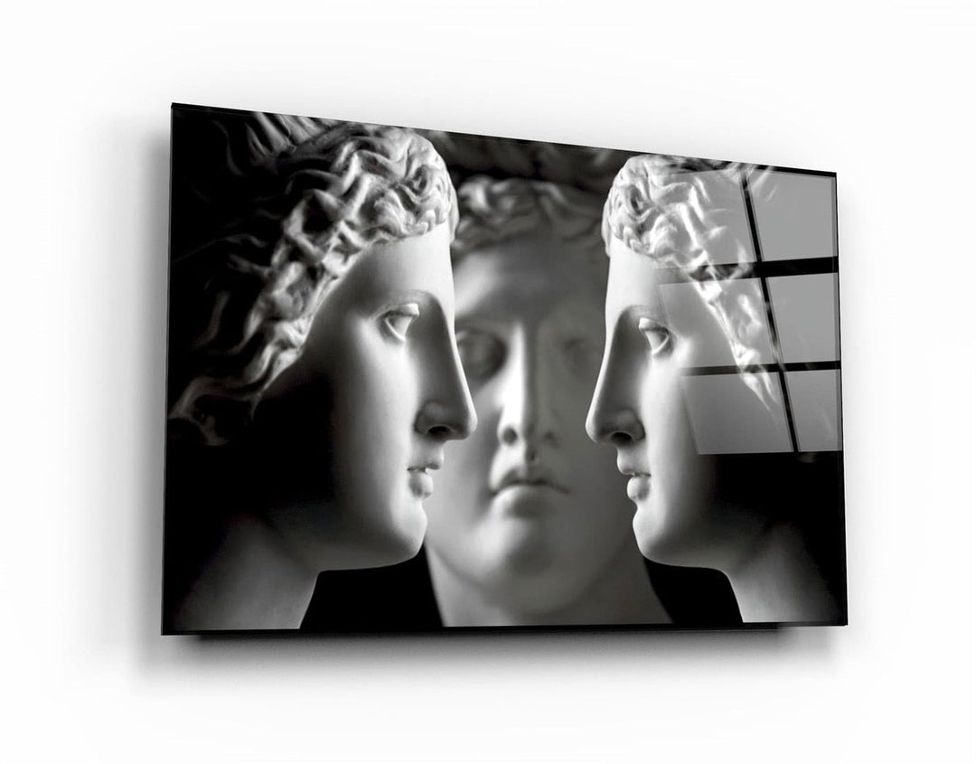 ・"Three"・Glass Wall Art | Artdesigna Glass Printing Wall Arts.