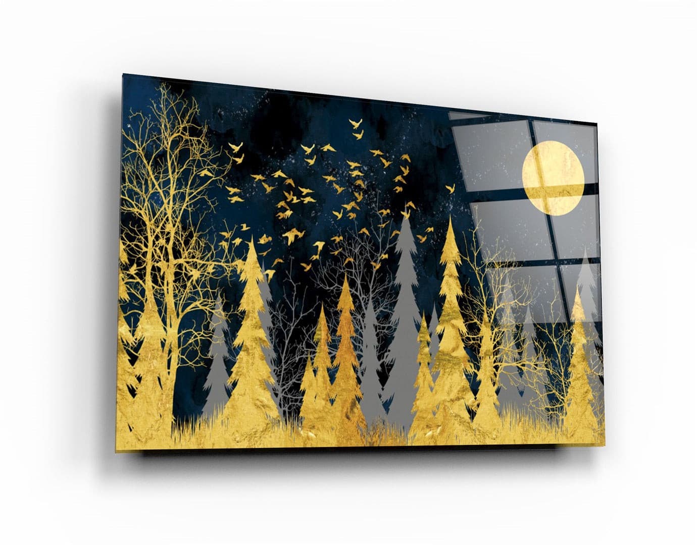 ・"Cute Forest7"・Glass Wall Art | Artdesigna Glass Printing Wall Arts.