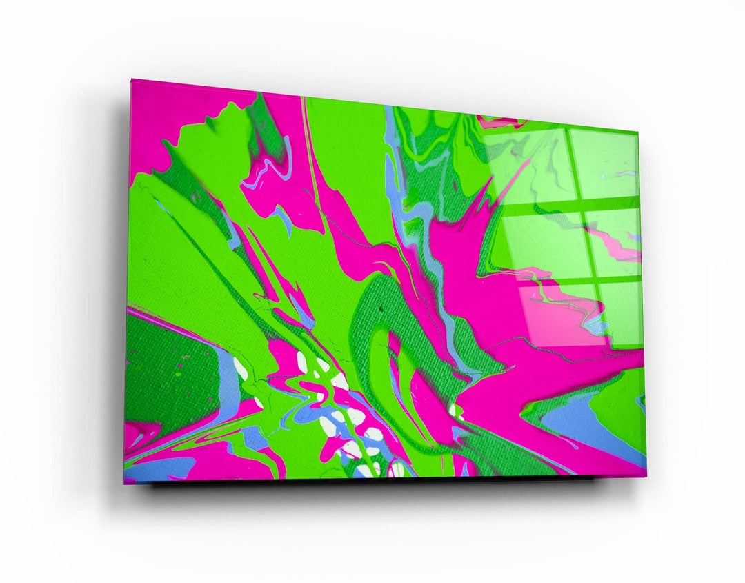 ・"Abstract Shape V2"・Glass Wall Art | Artdesigna Glass Printing Wall Arts.