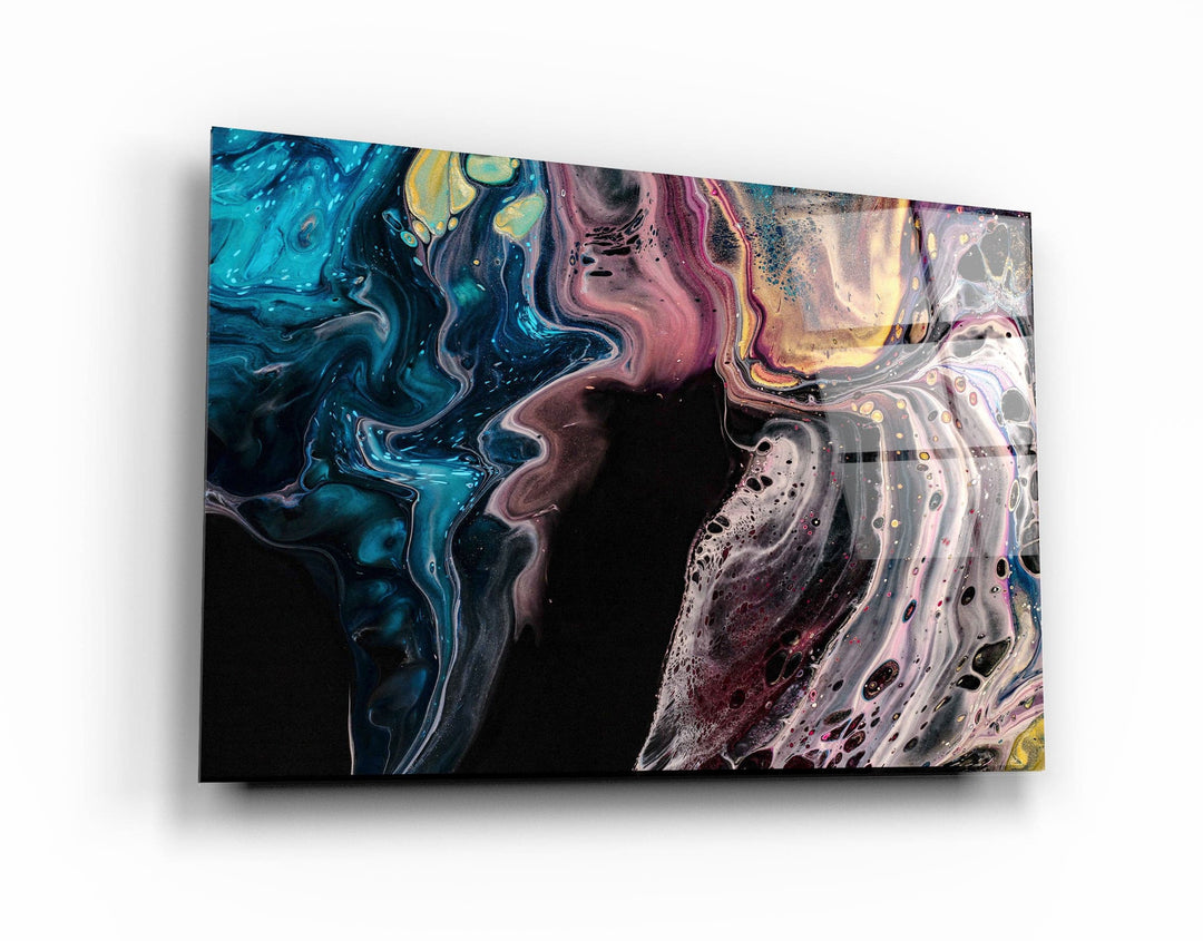 ・"MarbleTones V2"・Designer's Collection Glass Wall Art