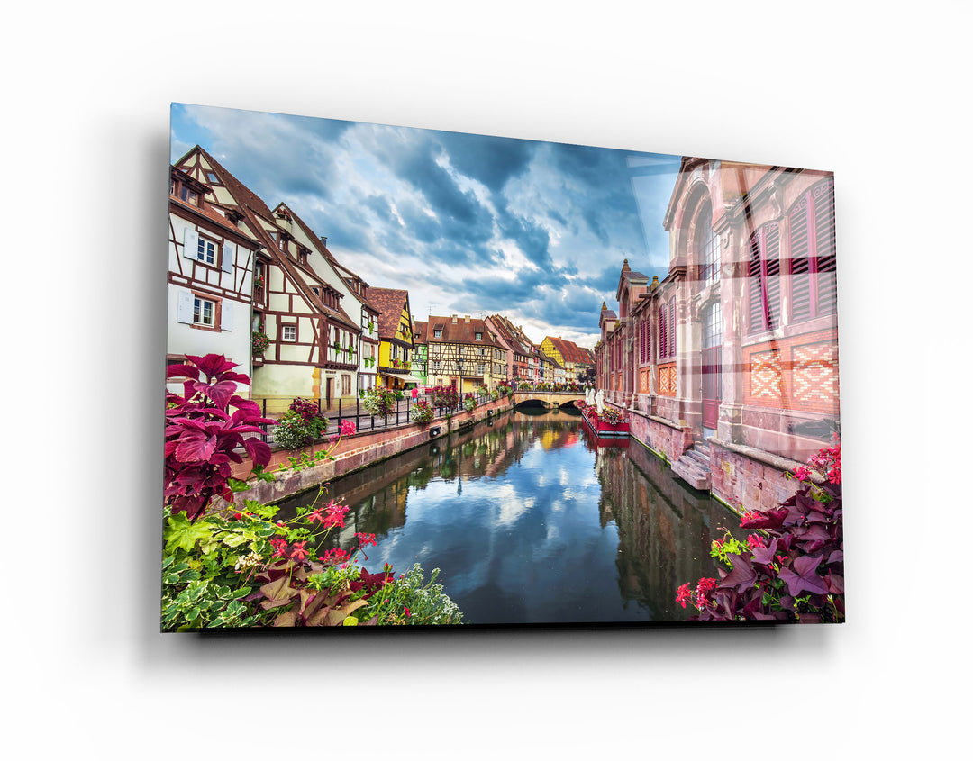 ・"Colmar - France"・Glass Wall Art