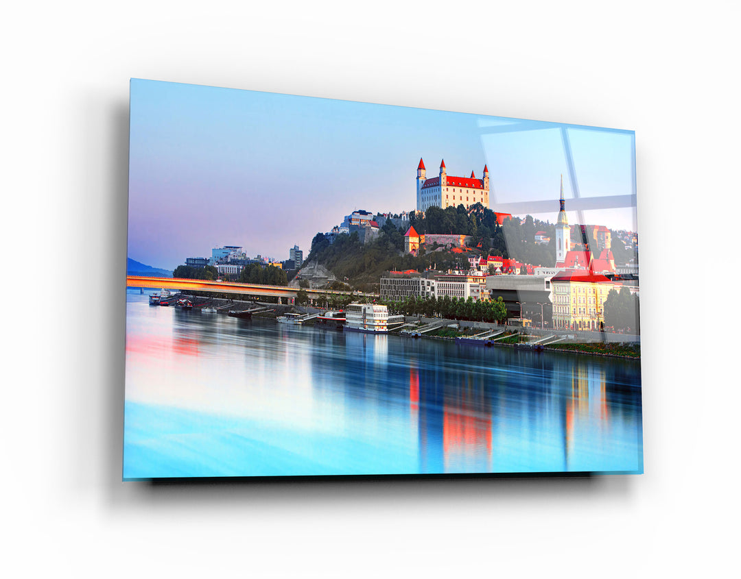 ・"Bratislava-Slovakia"・Glass Wall Art