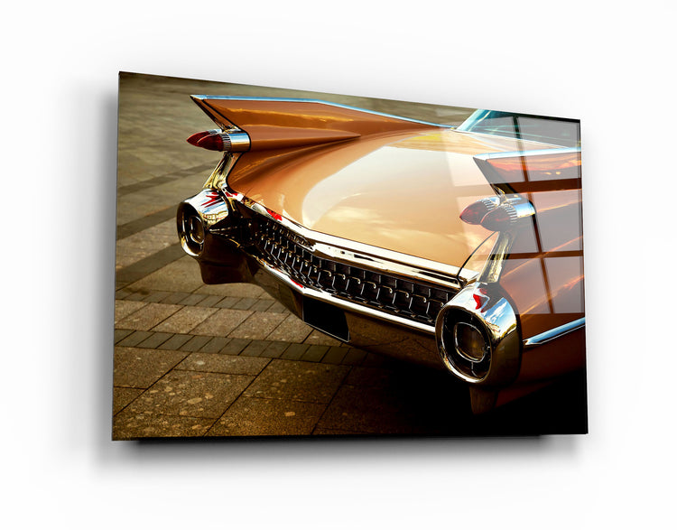 ・"Antique Car From Cuba"・Glass Wall Art | Artdesigna Glass Printing Wall Arts.