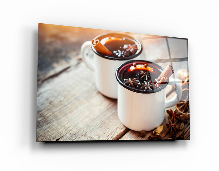 ・"Mulled Wine"・Glass Wall Art | Artdesigna Glass Printing Wall Arts.