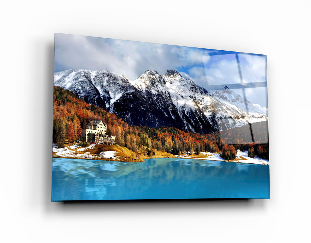 ・"Beauty Of SWITZERLAND"・Glass Wall Art | Artdesigna Glass Printing Wall Arts.