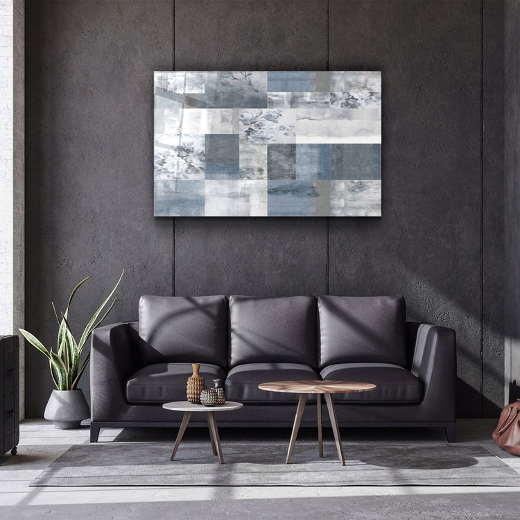 ・"Abstract Black and White Patterns"・Glass Wall Art | Artdesigna Glass Printing Wall Arts.