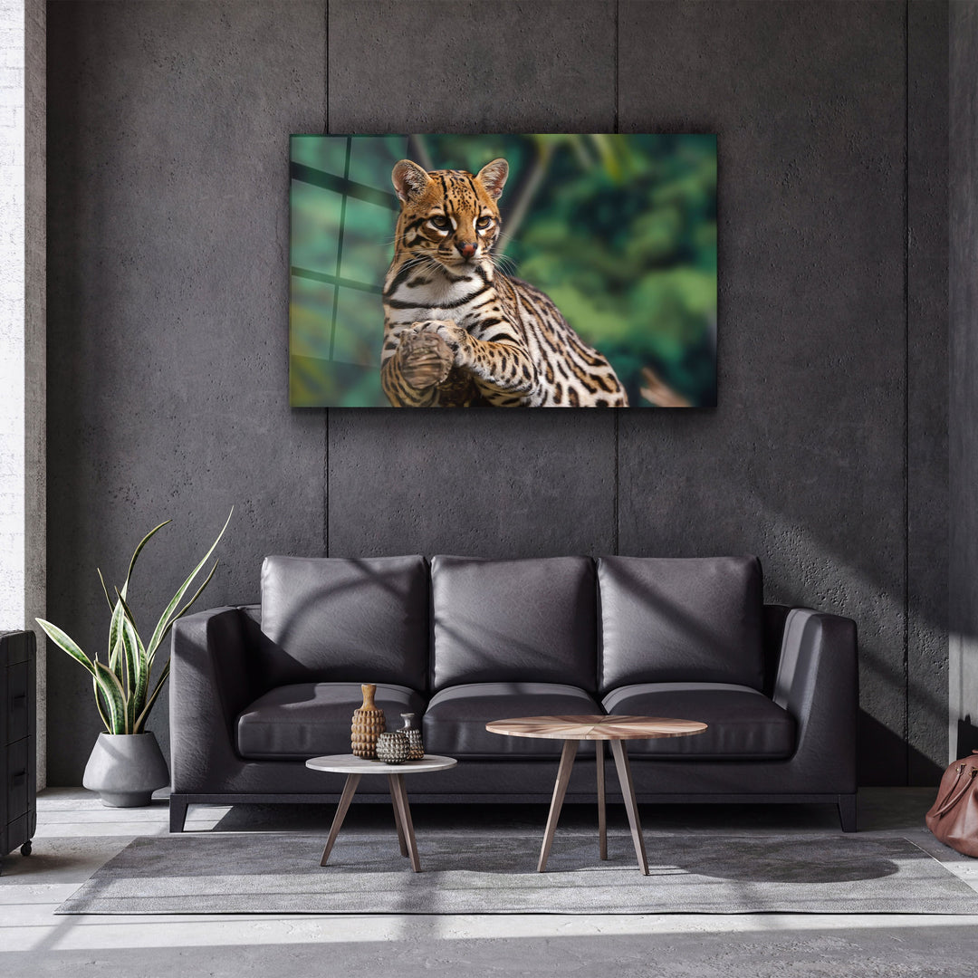 ・"Just Chillin"・Glass Wall Art | Artdesigna Glass Printing Wall Arts.