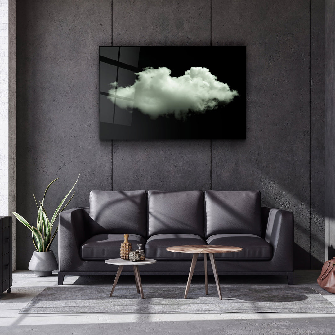 ・"The Cloud"・Glass Wall Art | Artdesigna Glass Printing Wall Arts.