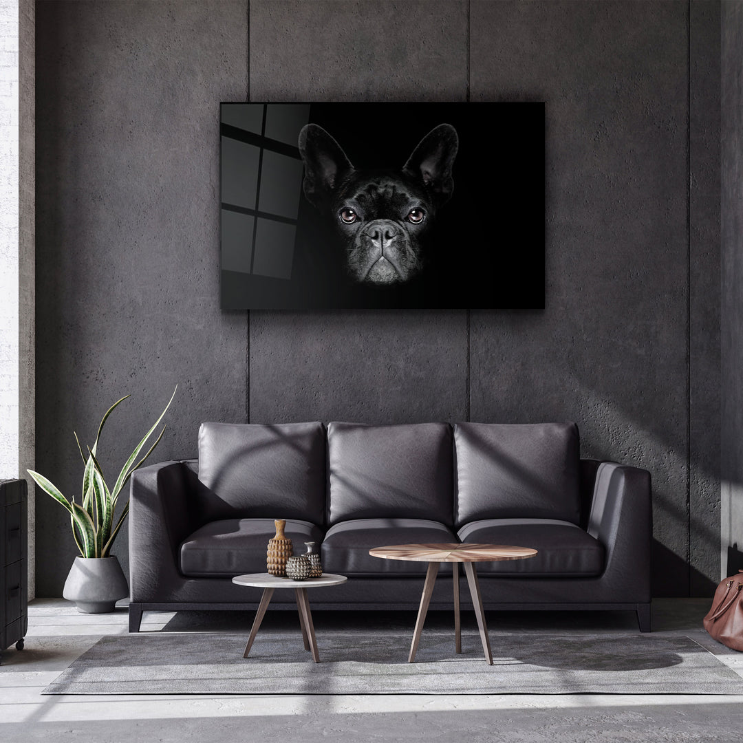 ・"The Pug"・Glass Wall Art | Artdesigna Glass Printing Wall Arts.