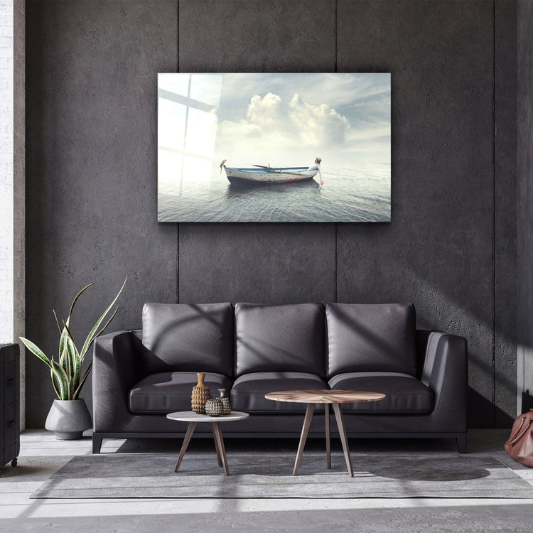 ・"A Leisure Moment"・Glass Wall Art | Artdesigna Glass Printing Wall Arts.