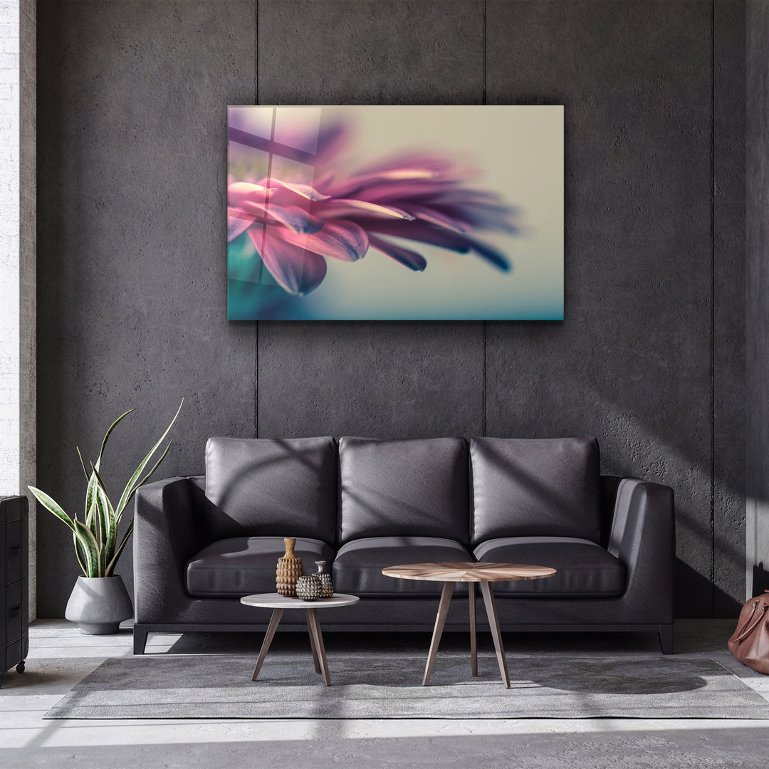 ・"Flower"・Glass Wall Art | Artdesigna Glass Printing Wall Arts.