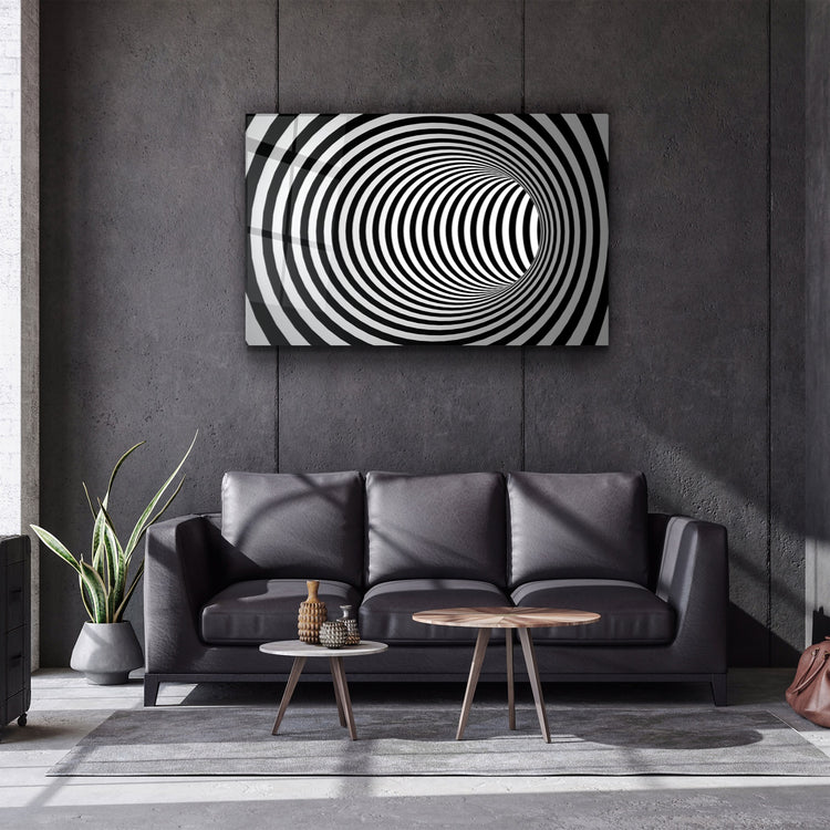 ・"Illusion"・Glass Wall Art | Artdesigna Glass Printing Wall Arts.