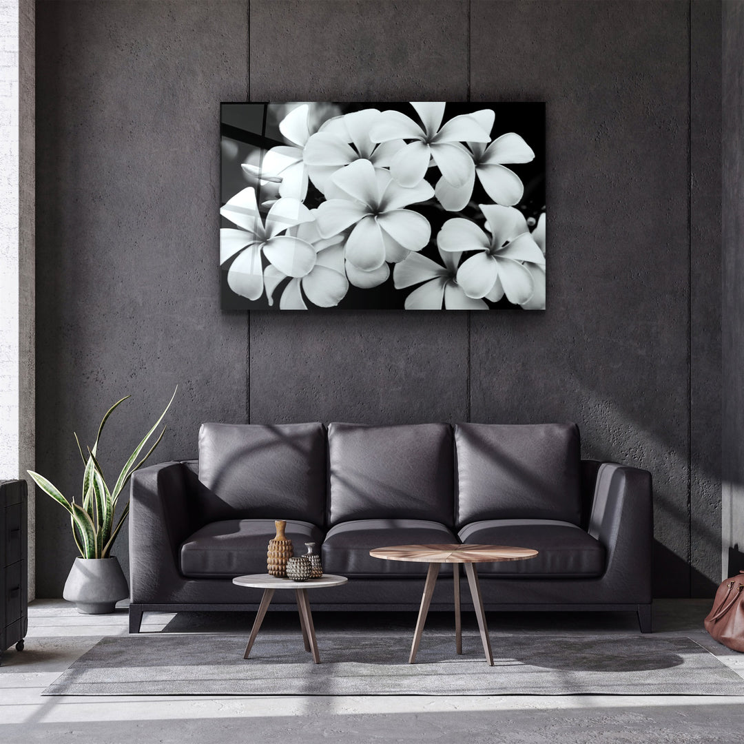 ・"Flower"・Glass Wall Art | Artdesigna Glass Printing Wall Arts.