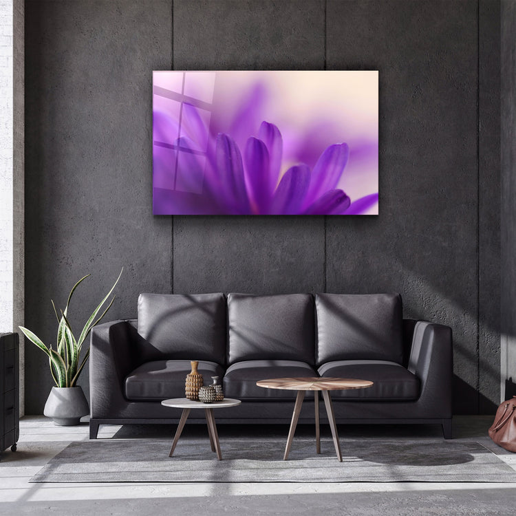 ・"Flower"・Glass Wall Art | Artdesigna Glass Printing Wall Arts.